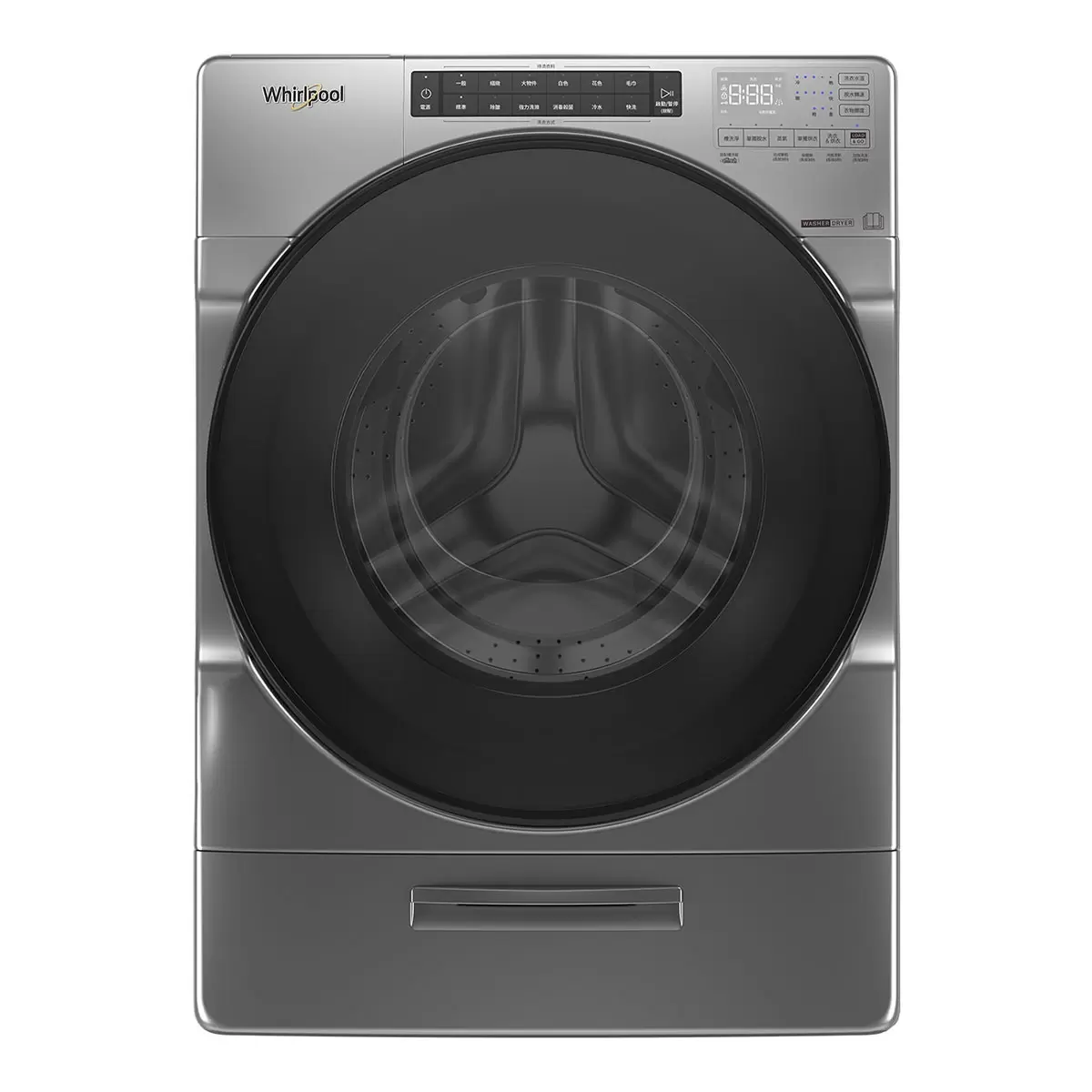 惠而浦 17公斤/10公斤 滾筒洗脫烘衣機 8TWFC6820LC