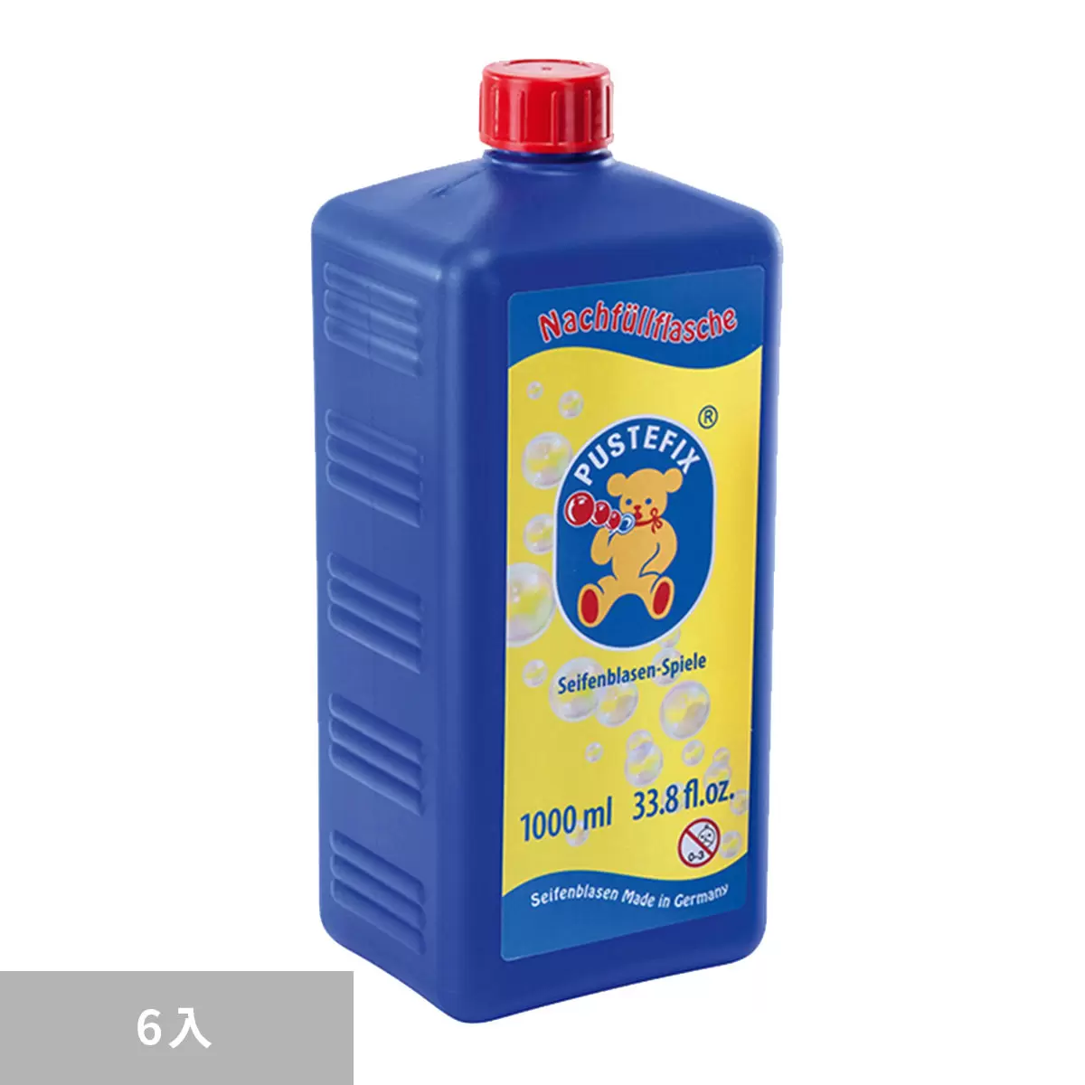 PUSTEFIX 泡泡補充液 1000毫升 X 6入