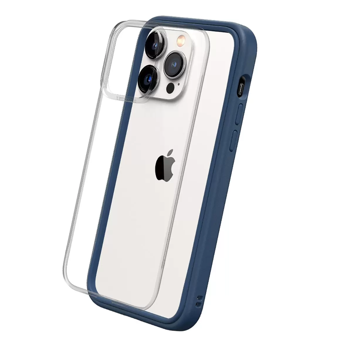 犀牛盾 iPhone 14 Pro Max MOD NX 防摔手機殼 + 9H 3D滿版螢幕玻璃保護貼 海軍藍