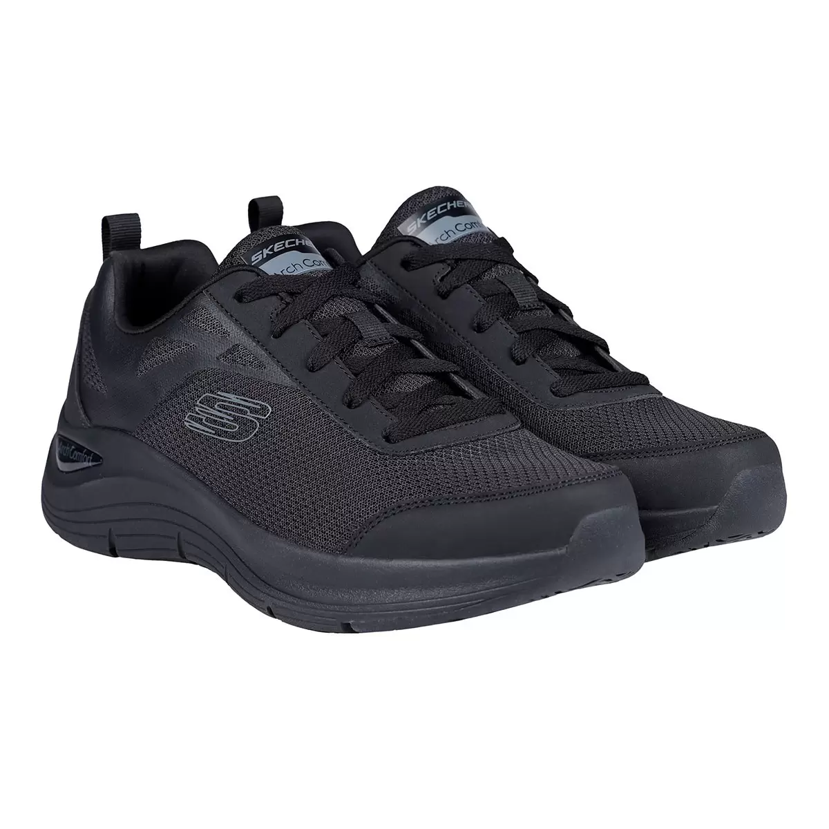 Skechers 男休閒運動鞋 黑 US 12