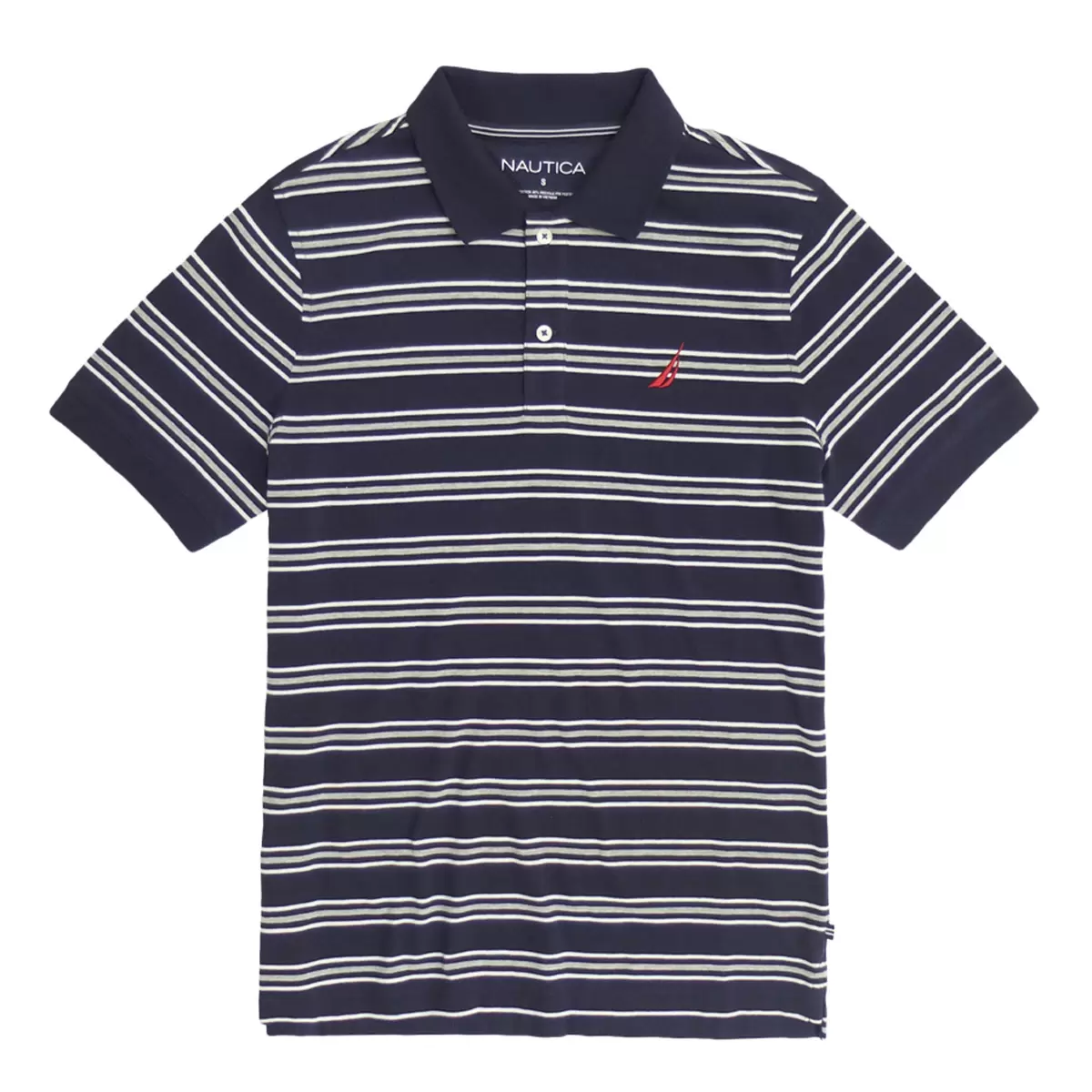 Nautica 男短袖Polo上衣 深藍 XL