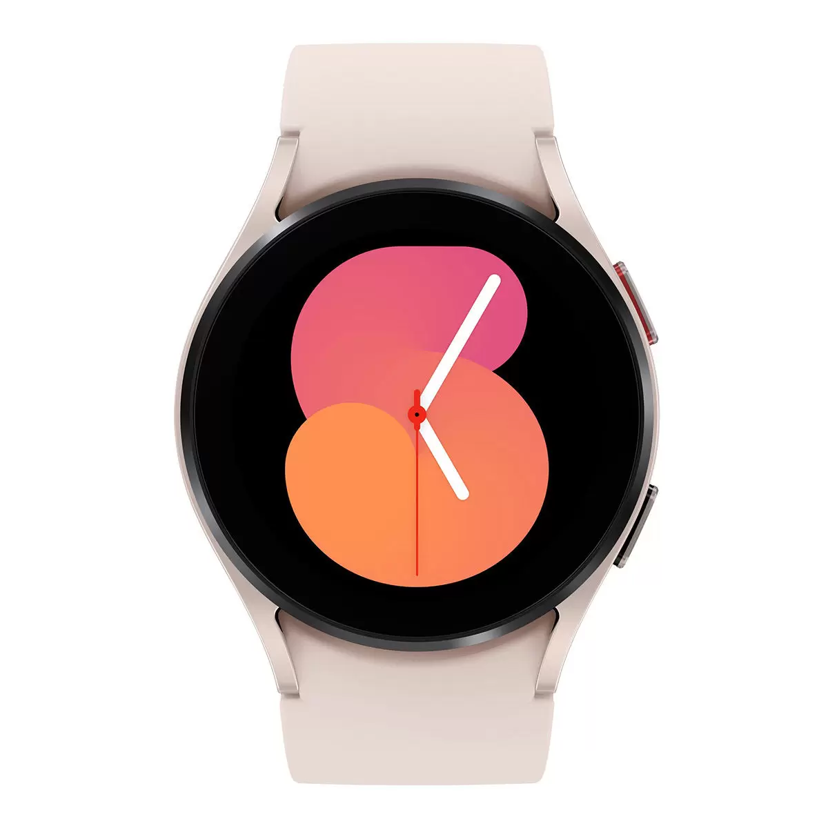 Samsung Galaxy Watch5 40公釐 R900 (藍芽) 雲霧粉 鋁合金錶殼搭配粉色彈性運動錶帶