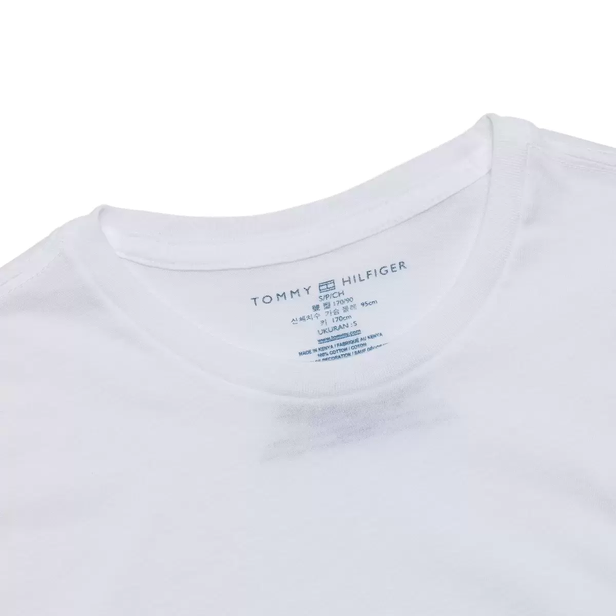 Tommy Hilfiger 男短袖T 恤三入組 白 S