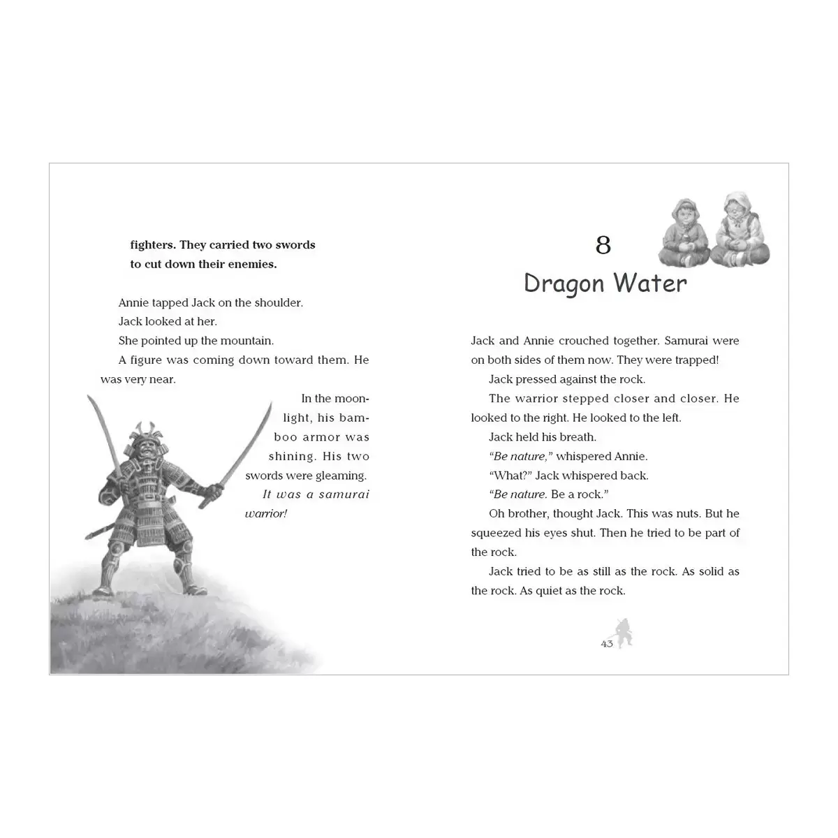 神奇樹屋中英雙語套書1 (1-8集)