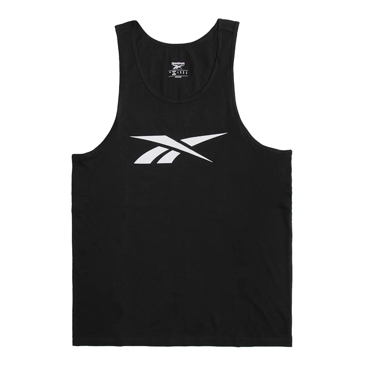 Reebok 男Logo背心 黑 M