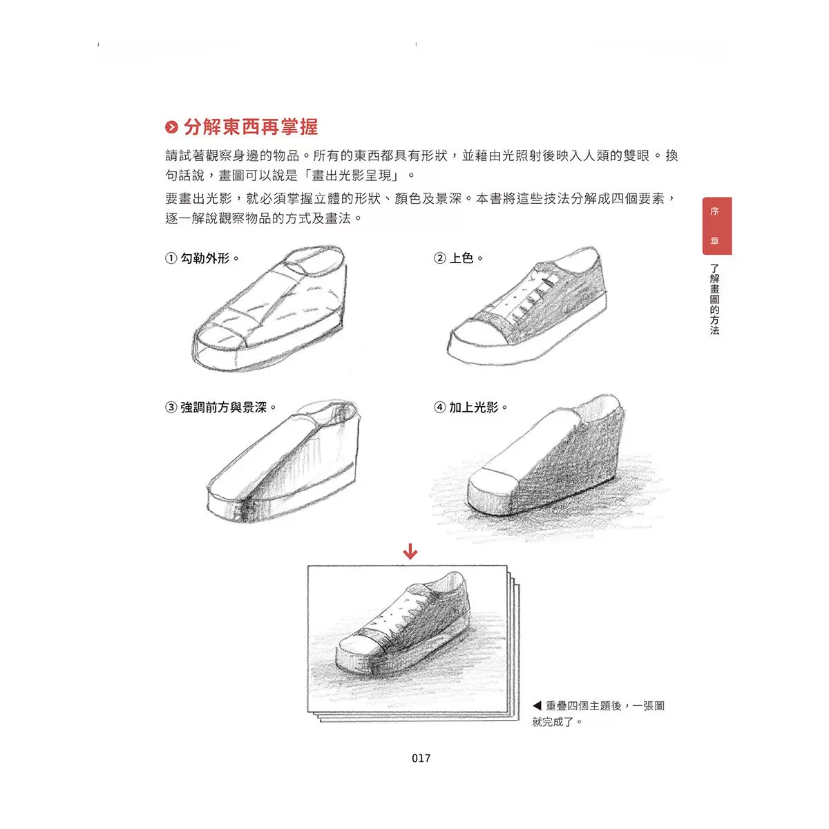 一枝筆就能開始的素描課套組 全套三冊