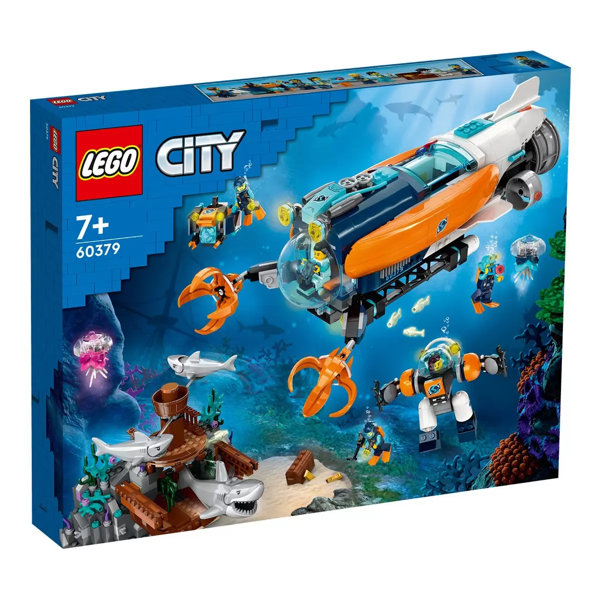 LEGO 城市系列深海探險家潛水艇 60379