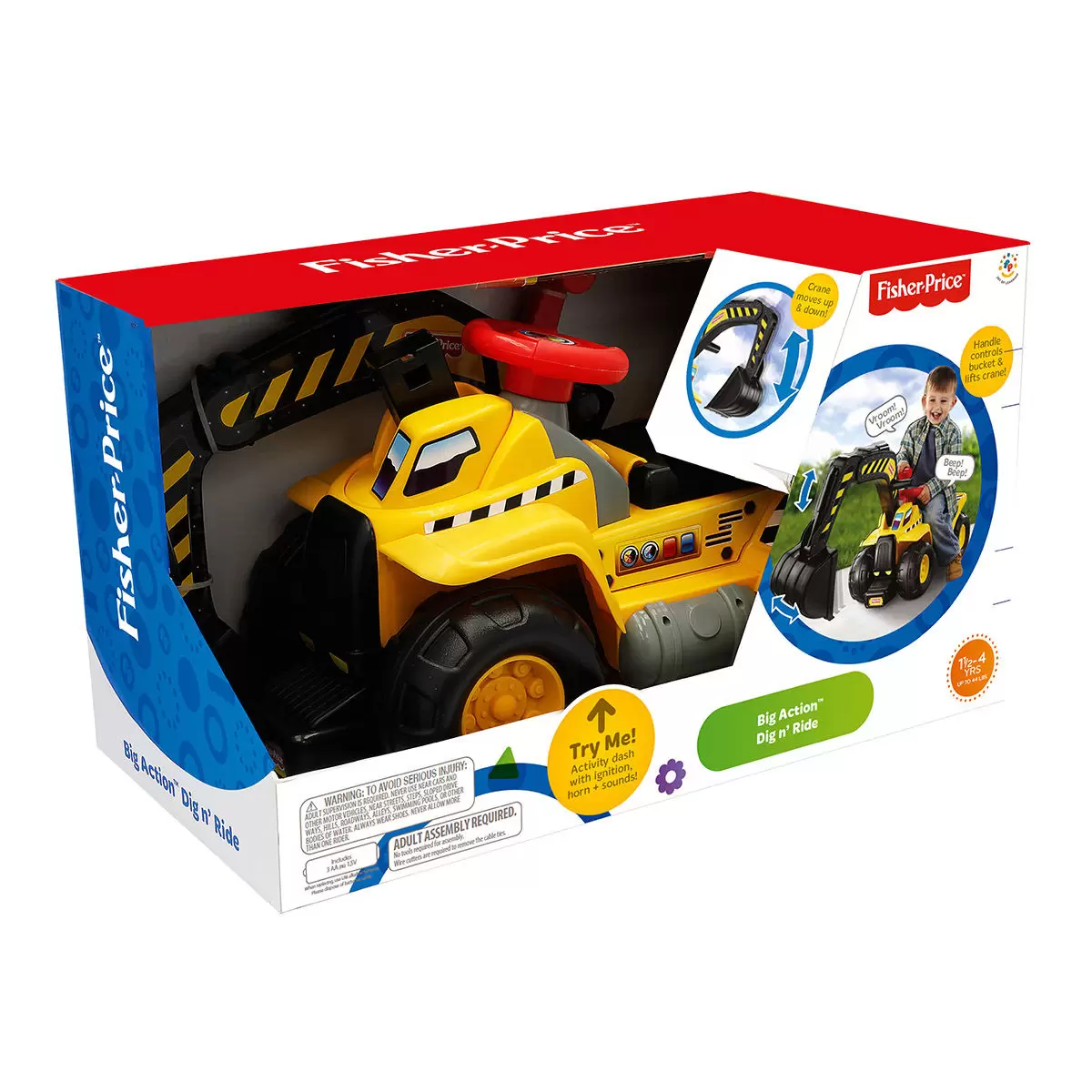 Fisher-Price 工程車造型嚕嚕車 多種款式選擇