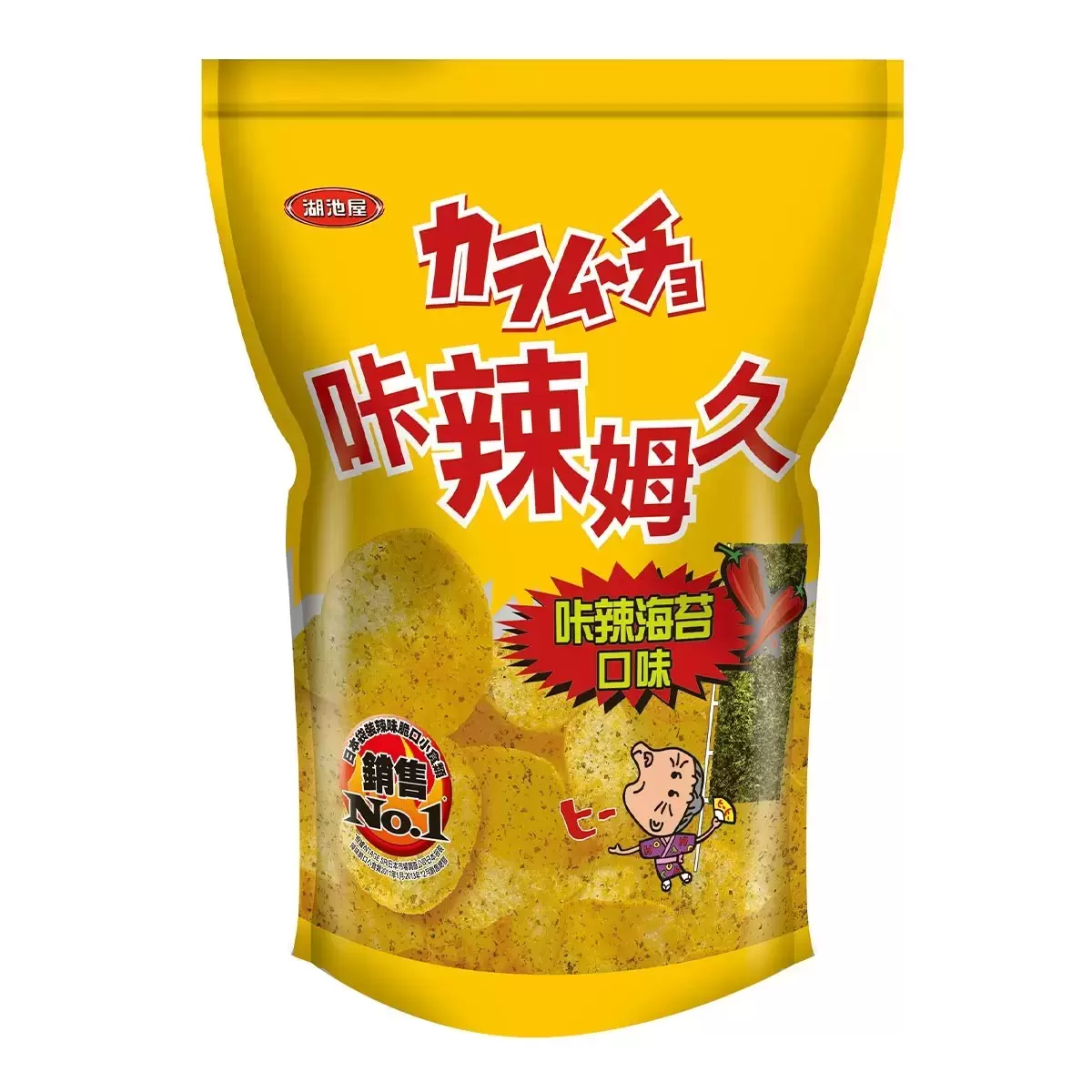 卡辣姆久 平切洋芋片卡辣海苔口味 500公克