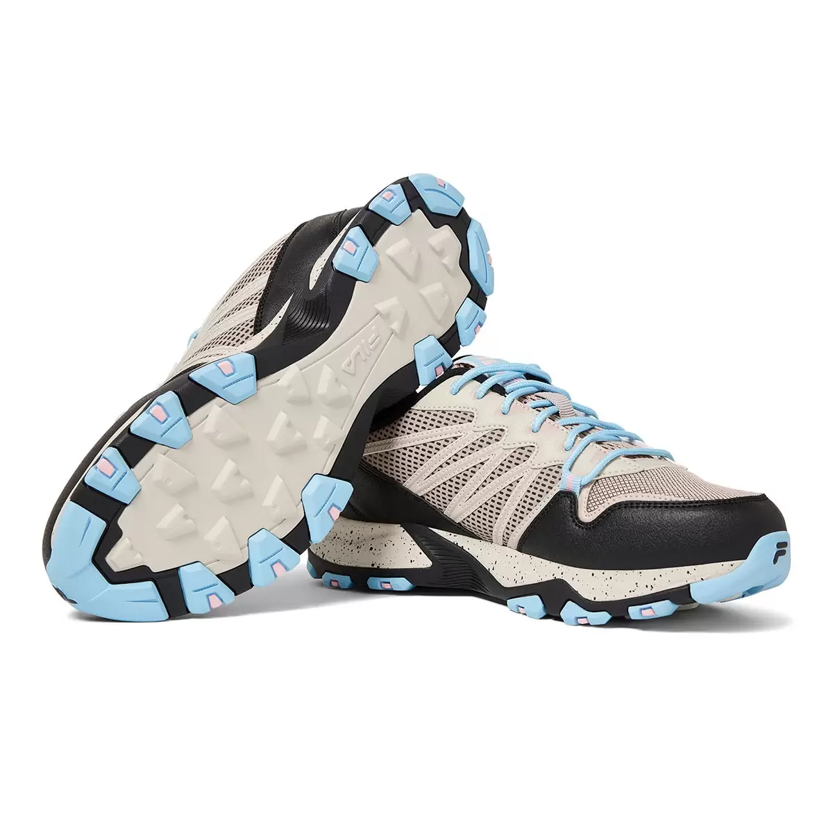 Fila 女越野跑鞋 米白 US 8.5
