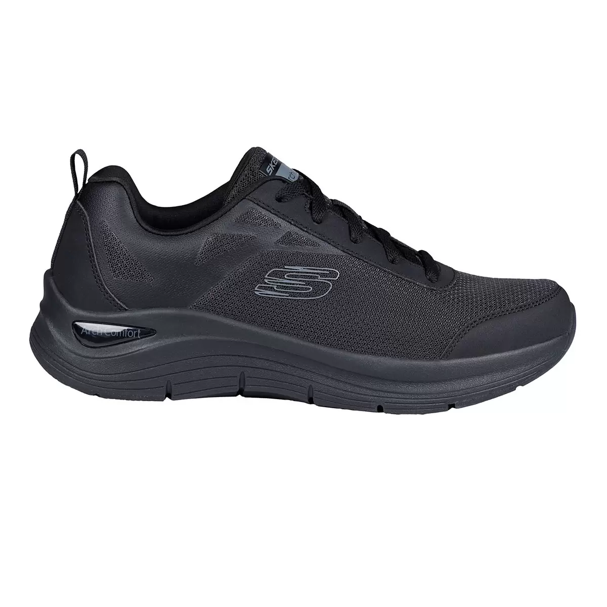 Skechers 男休閒運動鞋 黑 US 9.5