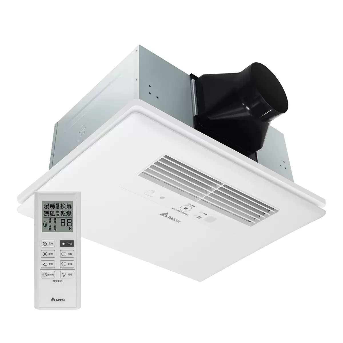 台達電子多功能循環涼暖風機豪型400 (遙控) RAD40ART(110V) / RAD40BRT(220V) 含基本安裝 - 1