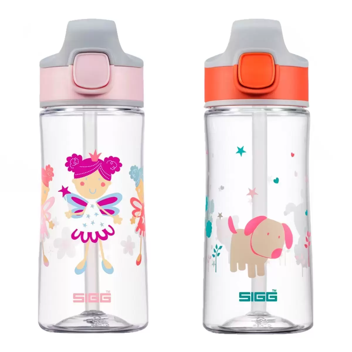 SIGG 兒童隨身水瓶 450毫升 X 2件組