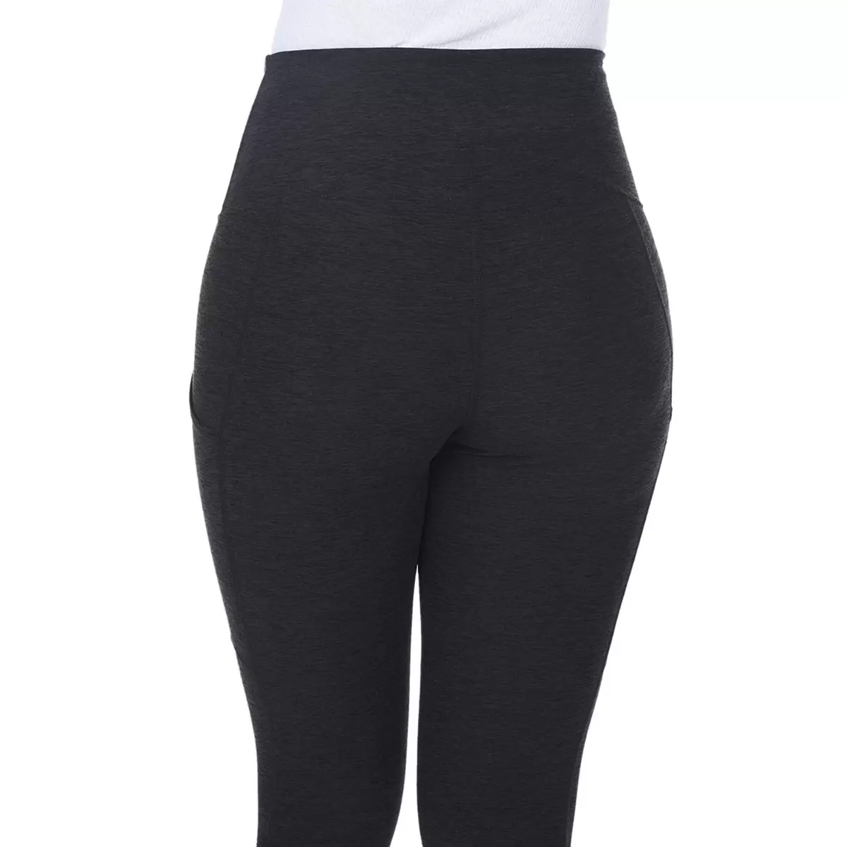 Kirkland Signature 科克蘭 女刷毛緊身褲 黑 M