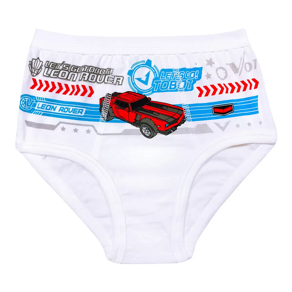 男童卡通圖案純棉內褲 6 件入 XL