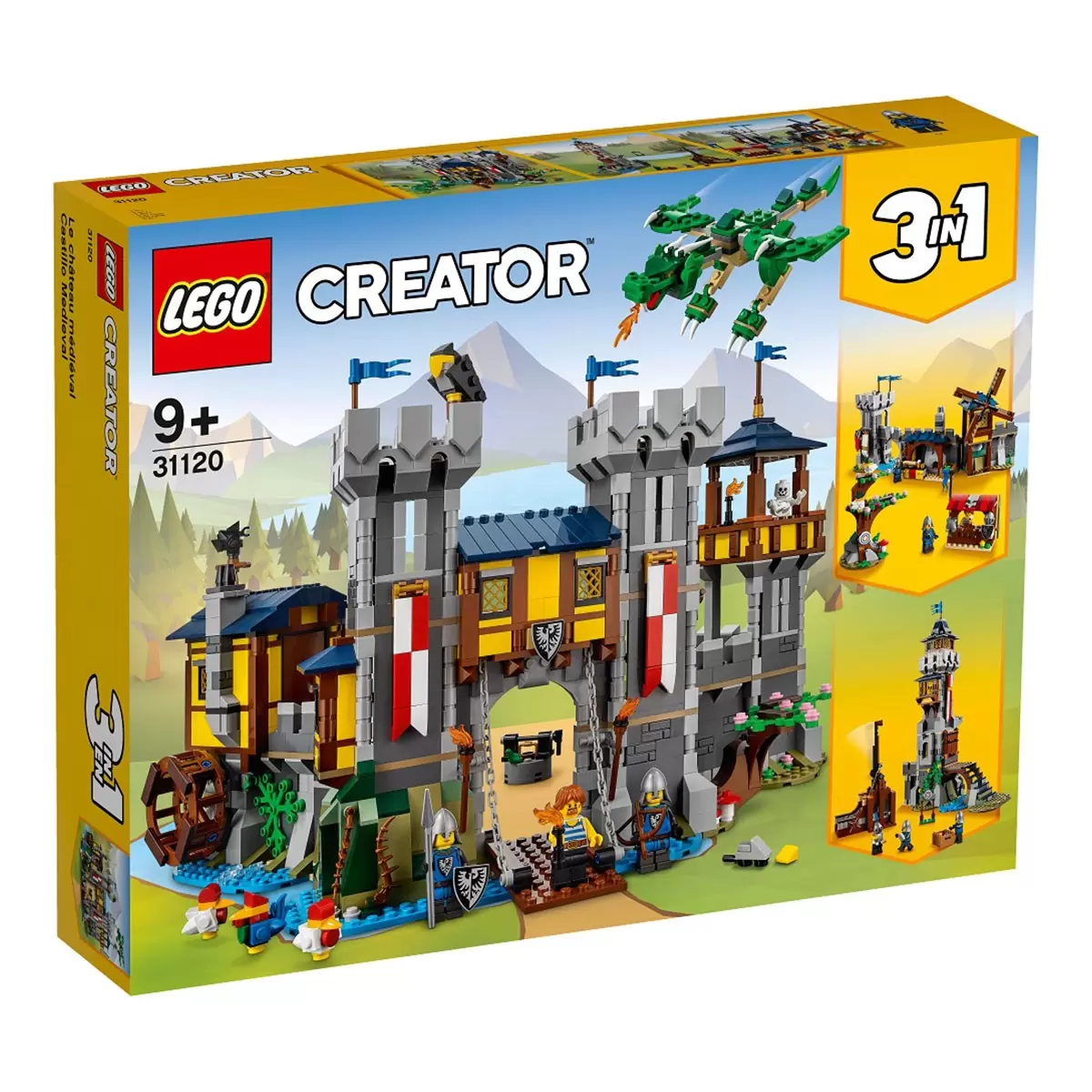 LEGO 創意百變3合1系列 中世紀古堡 31120