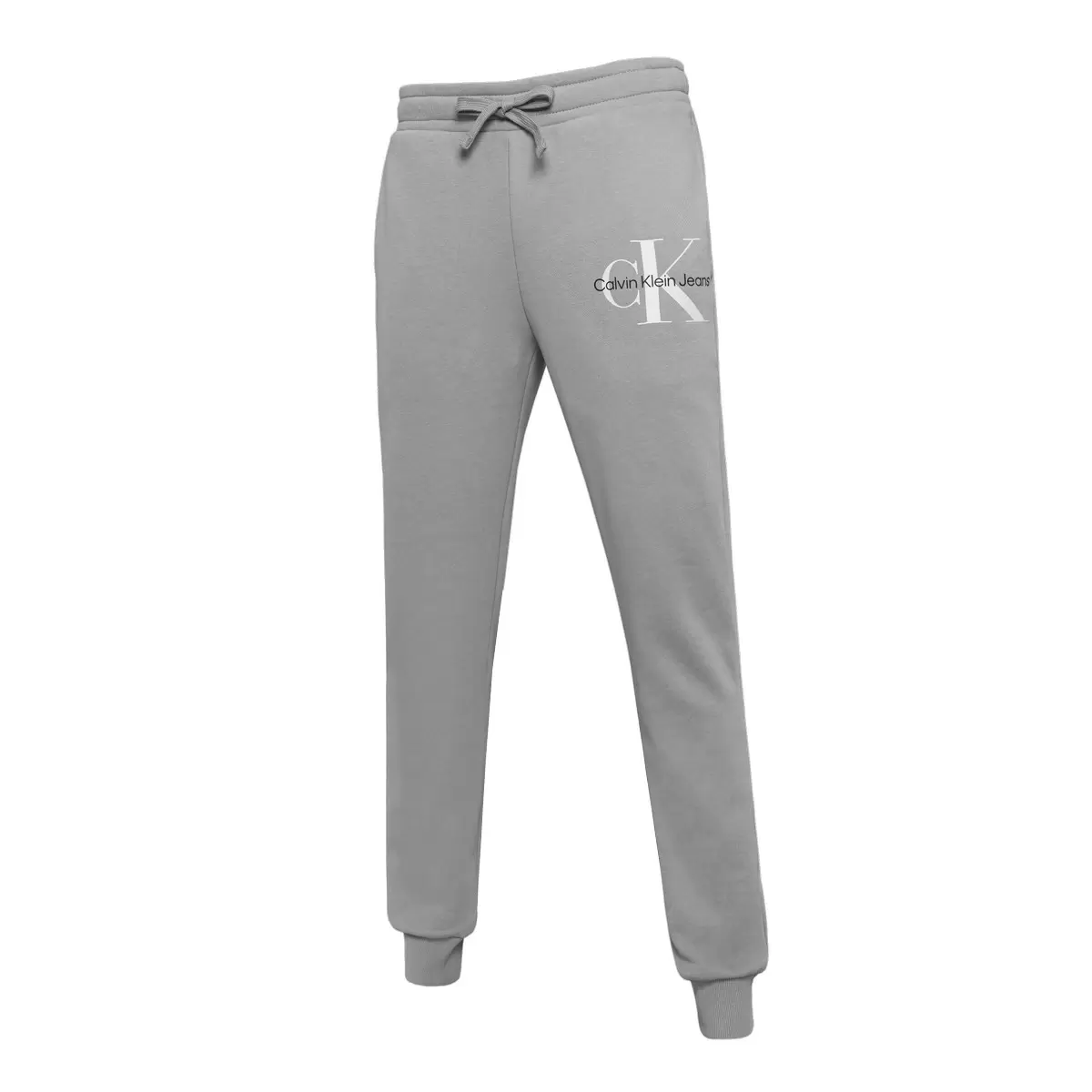 Calvin Klein 男刷毛長褲 灰 XL
