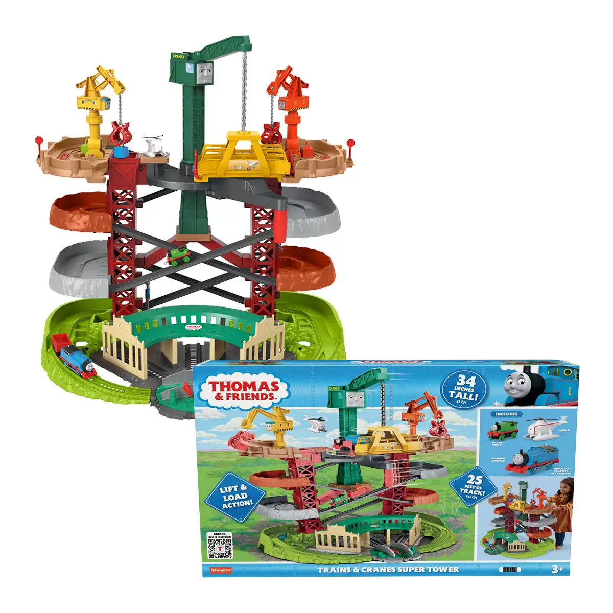 Fisher-Price Thomas & Friends 超級停車塔