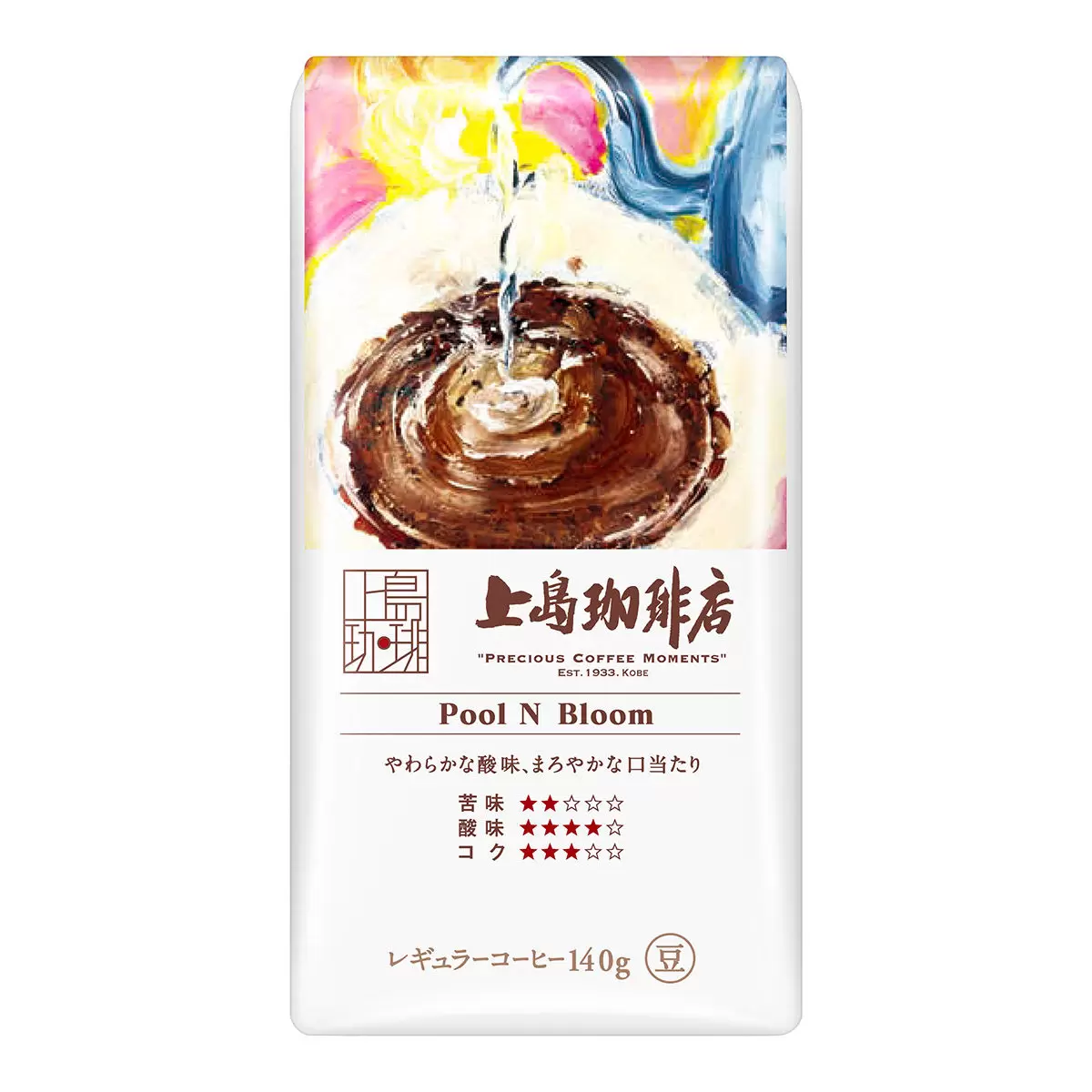 上島珈琲店 咖啡豆禮盒 140公克 X 3入