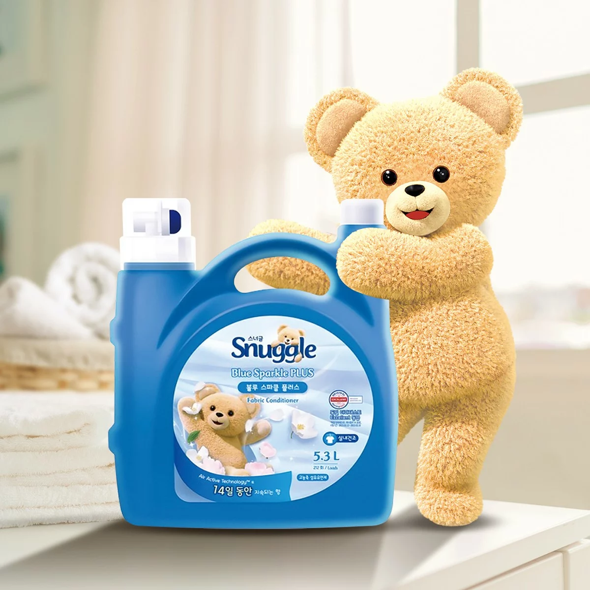 Snuggle 熊寶貝 超濃縮柔軟護衣精 清新皂香 5.3公升 - 3