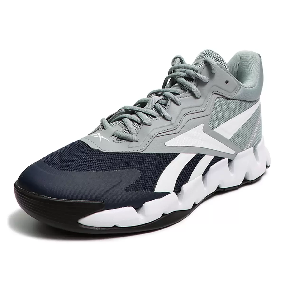 Reebok 男籃球鞋 灰藍 US 10.5