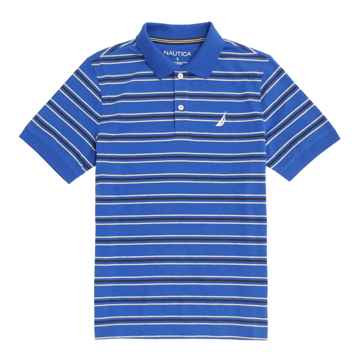 Nautica 男短袖Polo上衣 藍 S