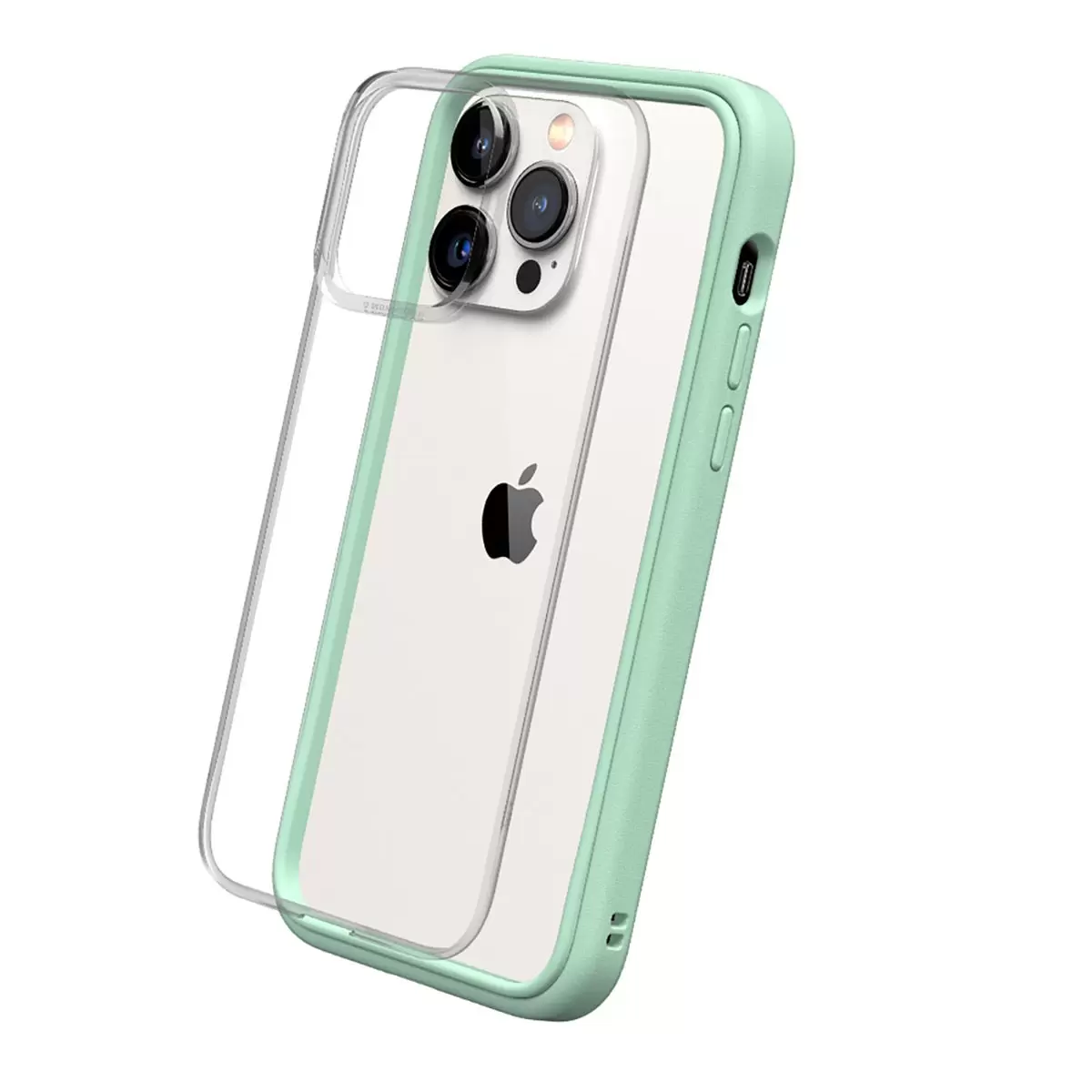 犀牛盾 iPhone 14 Pro Max MOD NX 防摔手機殼 + 9H 3D滿版螢幕玻璃保護貼 薄荷綠