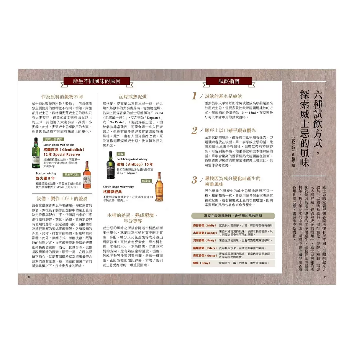 學會品飲威士忌：產區風土歷史和入門賞味指南，新世代威咖的養成專書