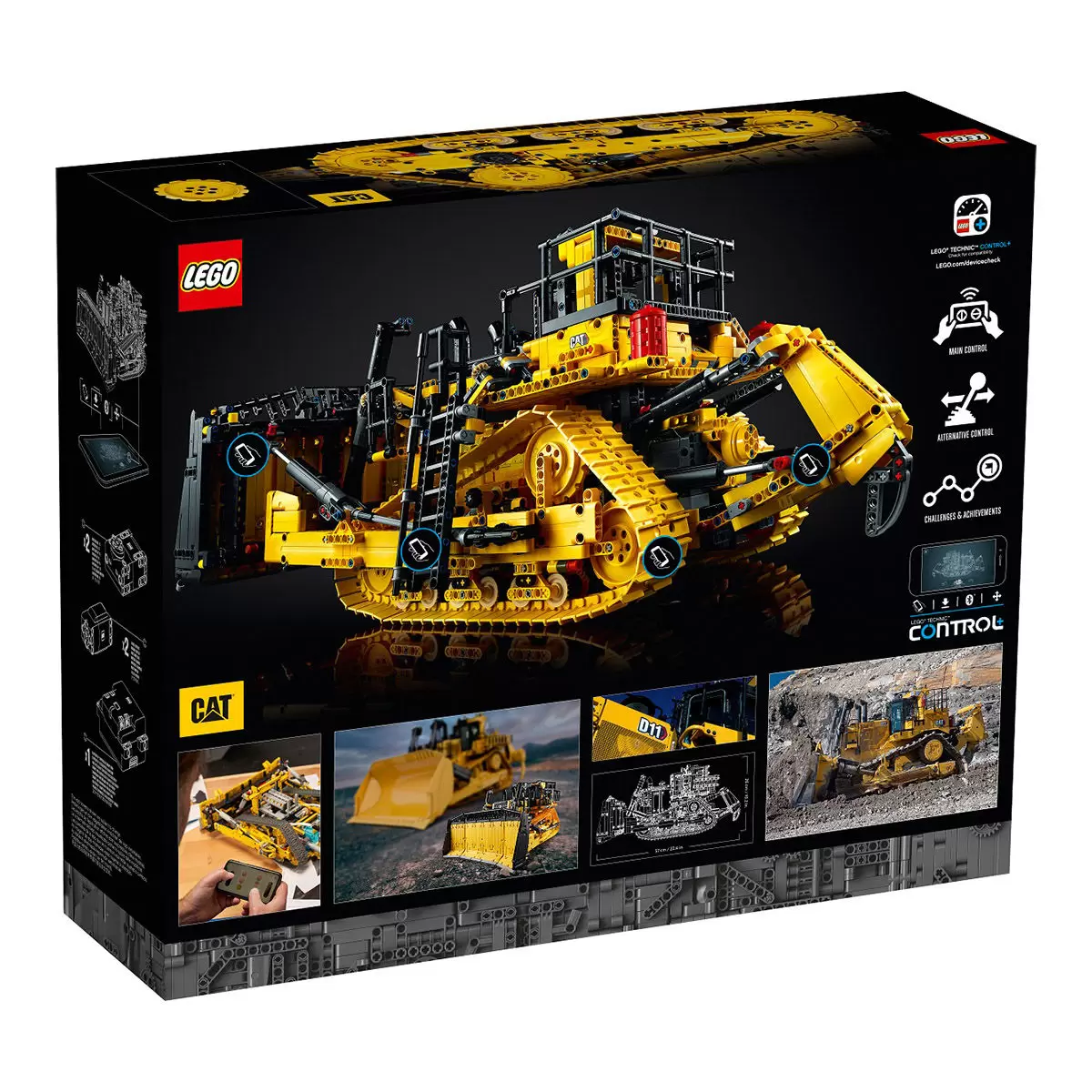 LEGO 科技系列 遙控 Cat D11 推土機 42131