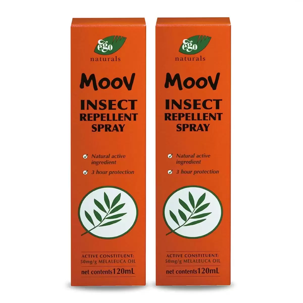 Moov沐膚茶樹精油防蚊噴霧 120毫升 X 2入