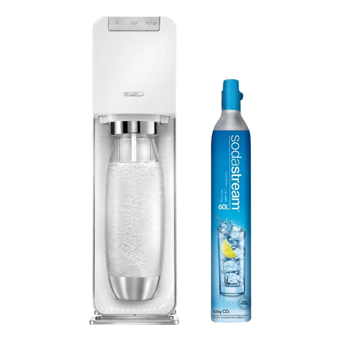 Sodastream Power Source 電動式氣泡水機 白