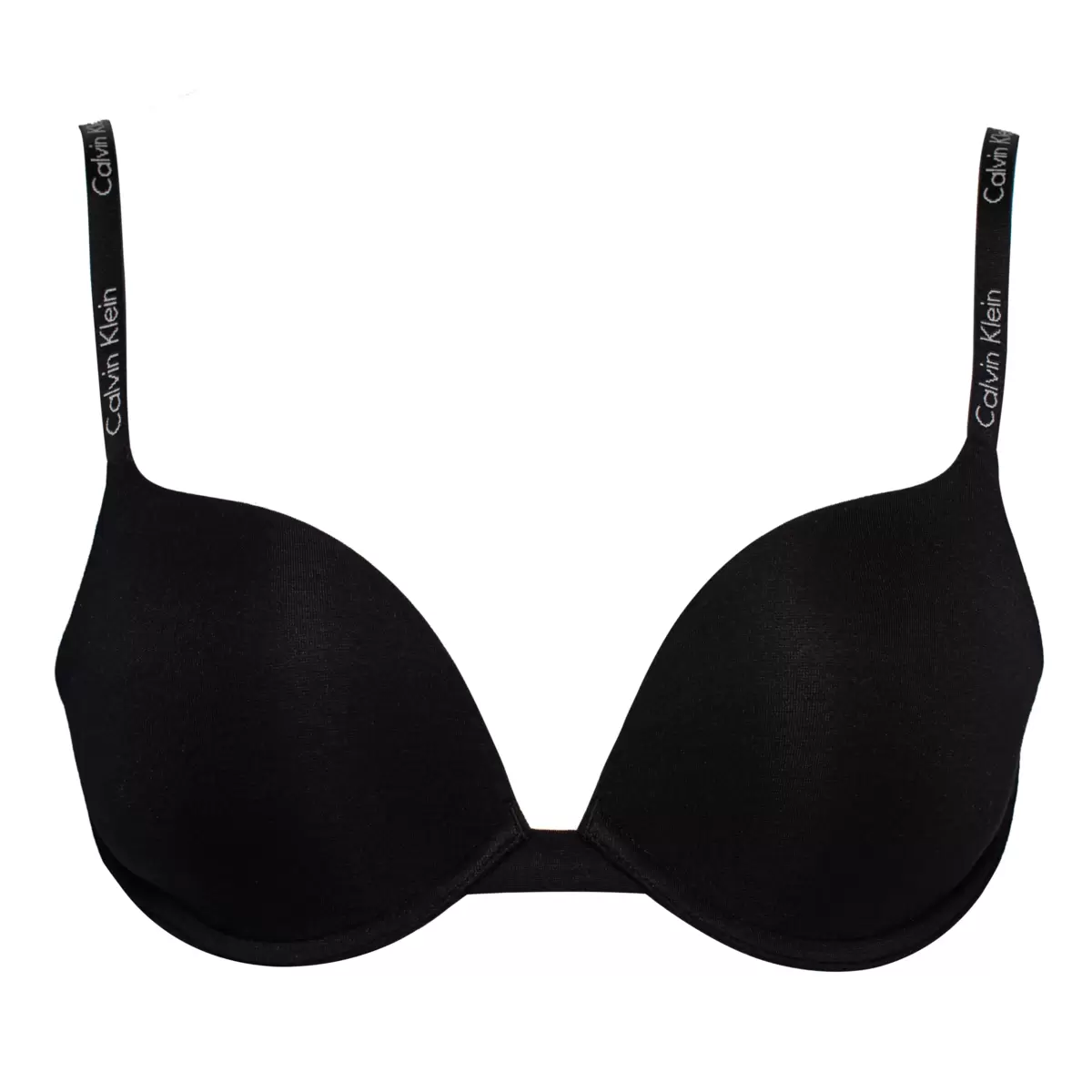 Calvin Klein 女舒適軟鋼圈內衣2入組 黑色 & 裸色 34D