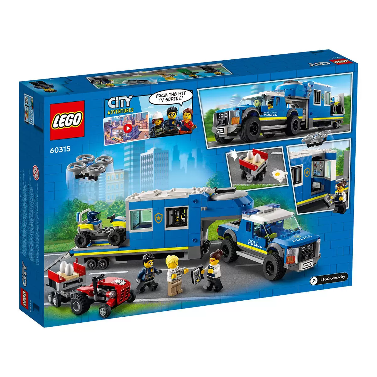LEGO 城市系列 警察行動指揮車 60315
