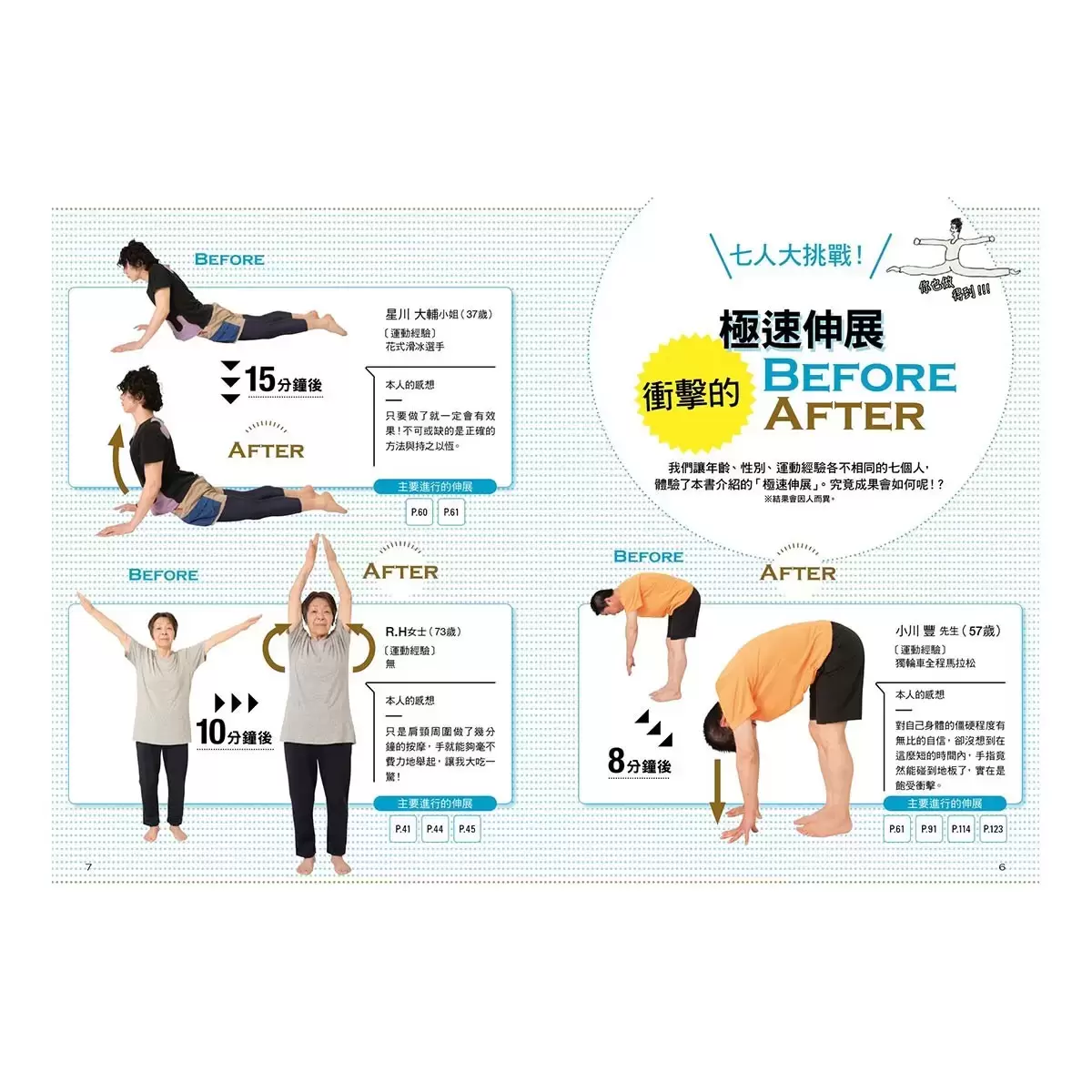 【居家運動伸展套書】(二冊):《世界最快有效的伸展運動3.0》、《運動1分鐘=45分鐘,HIIT訓練全書》