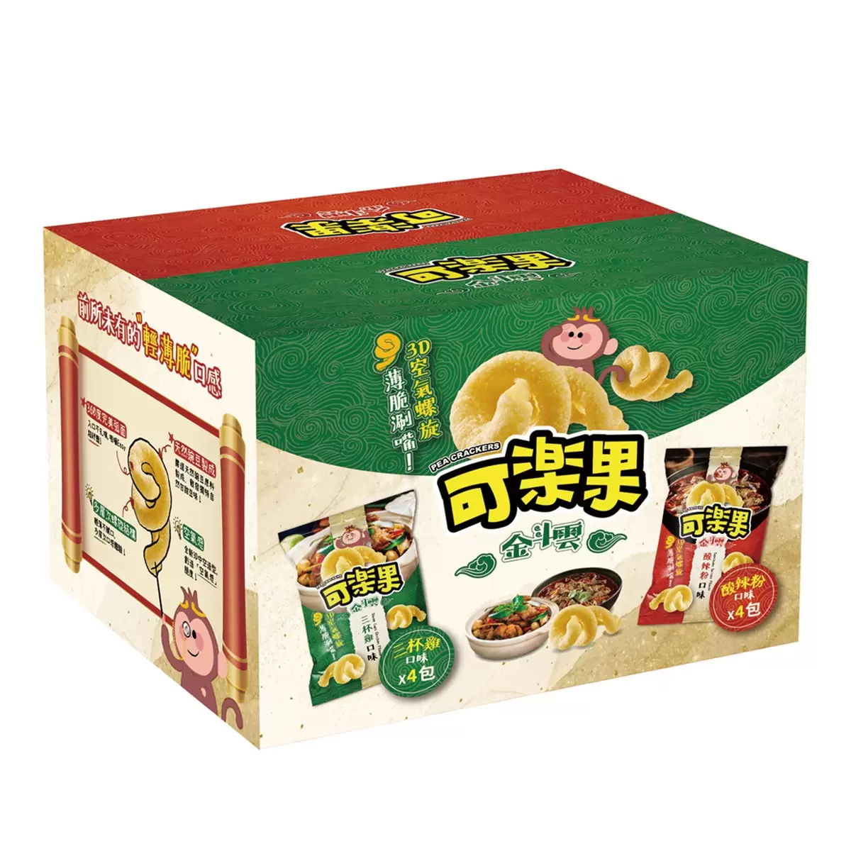 可樂果 金斗雲綜合口味 135公克 X 8包