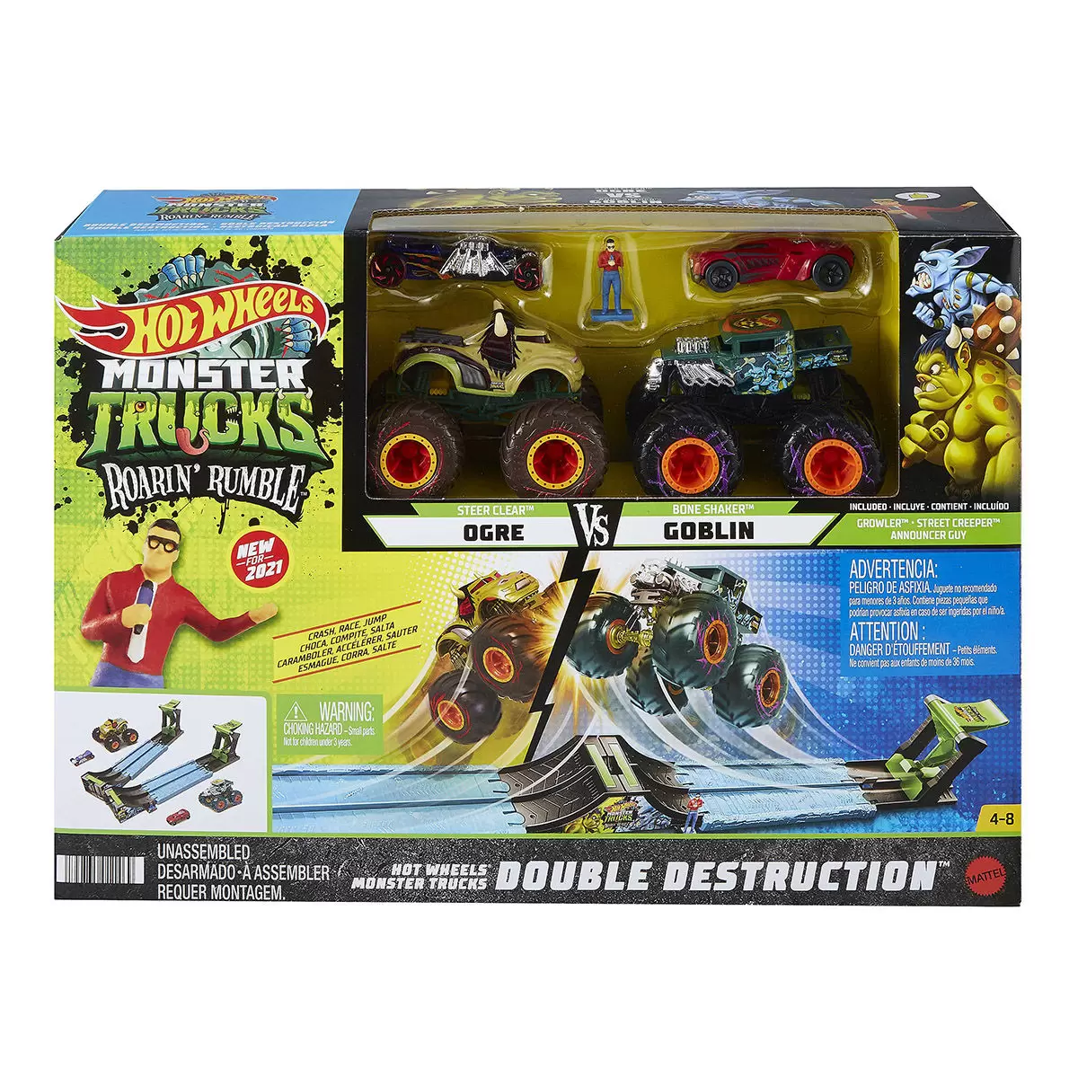 Hot Wheels 大腳車撞擊主題遊戲組