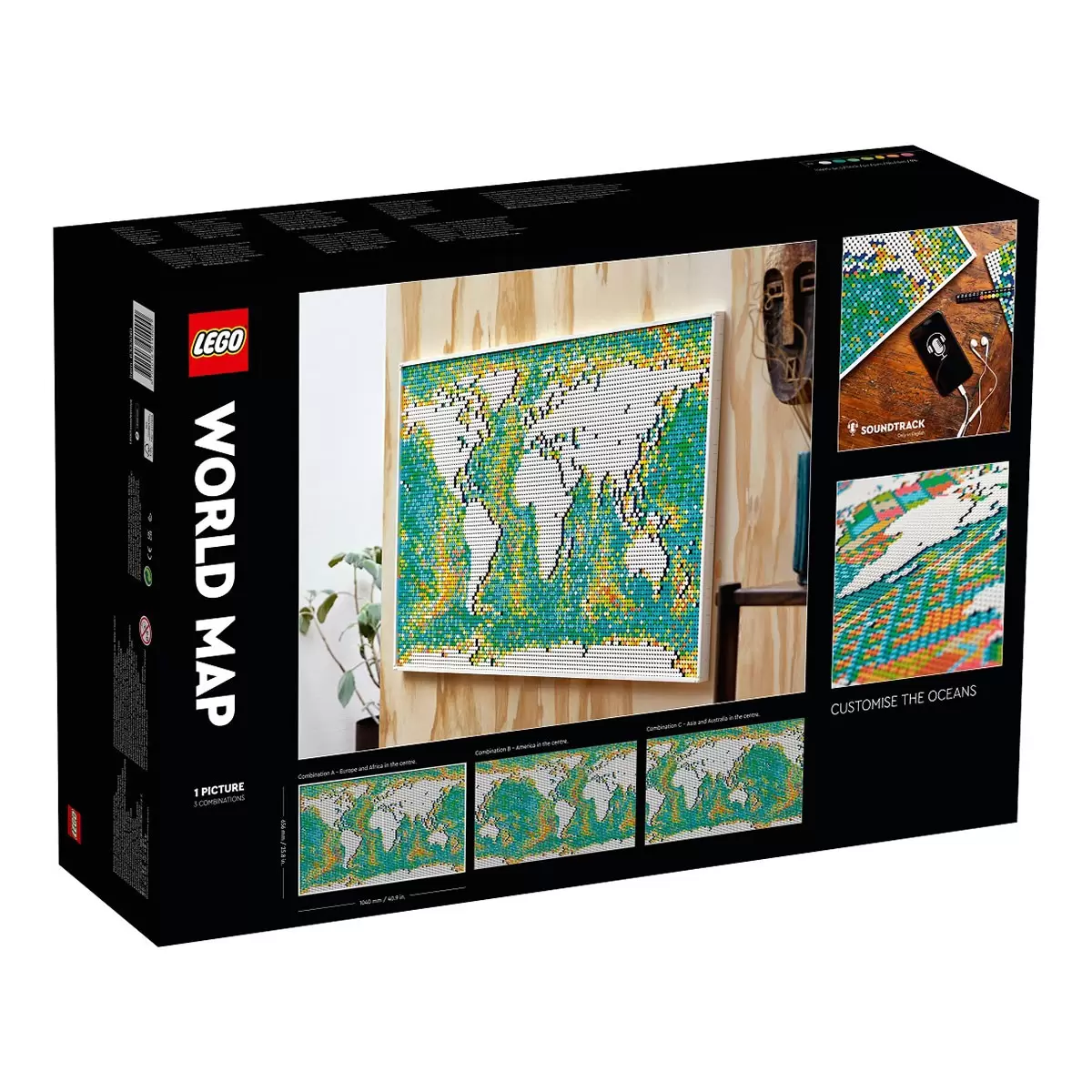 LEGO 藝術系列 世界地圖 31203