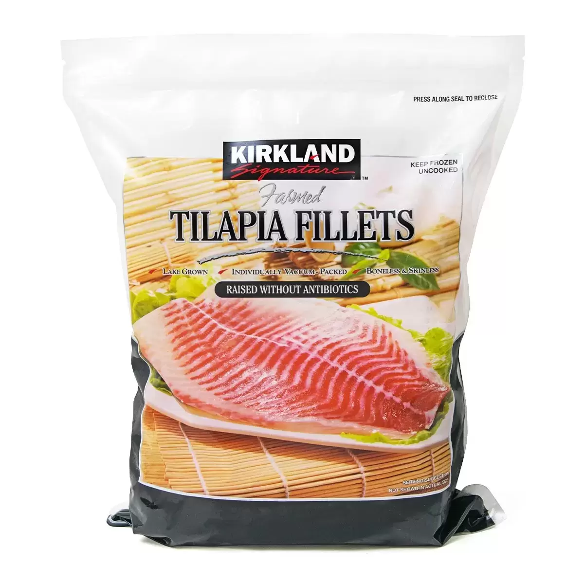 Kirkland Signature 科克蘭 冷凍進口吳郭魚排 2公斤