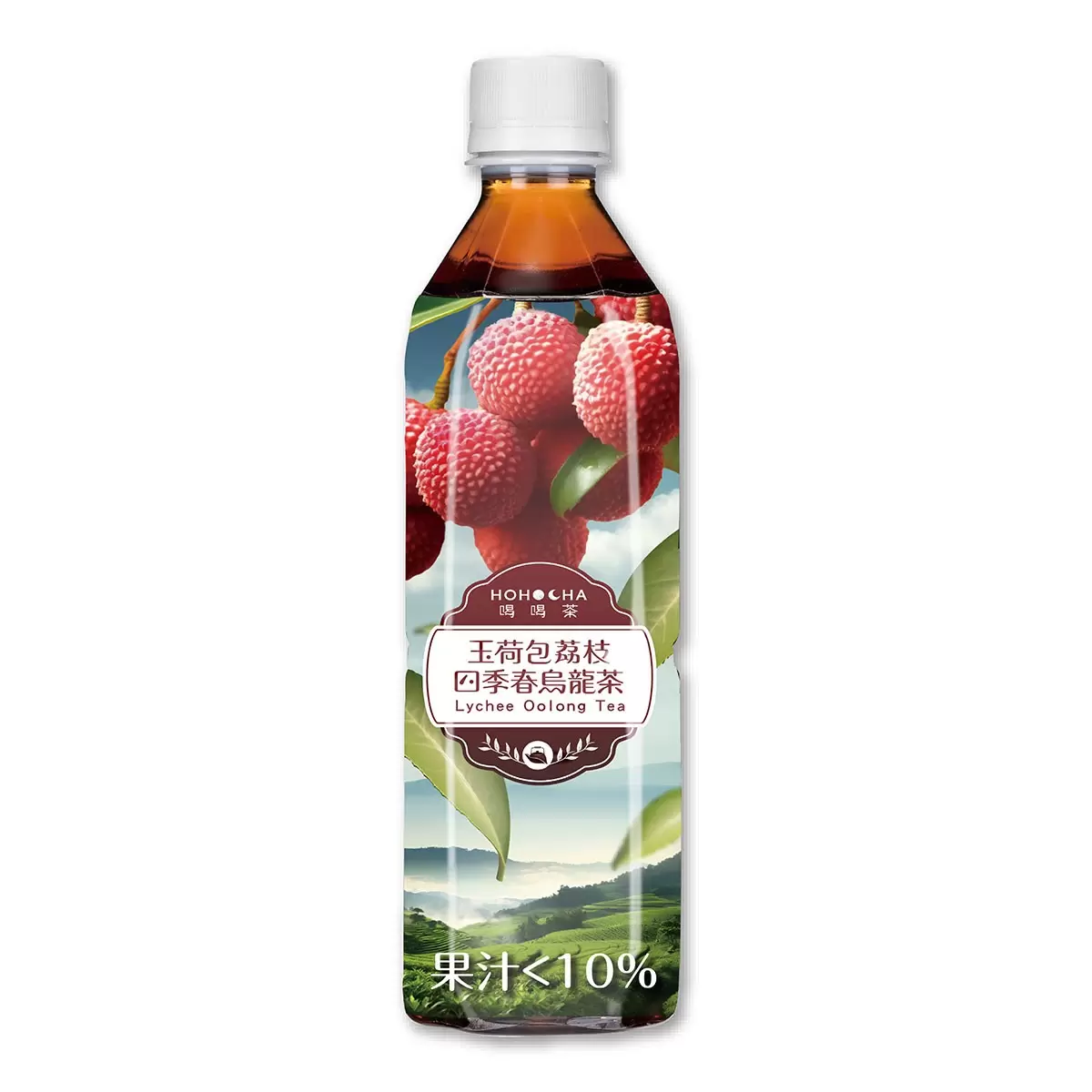 喝喝茶 玉荷包荔枝四季春烏龍茶 490毫升 X 24入 - 3