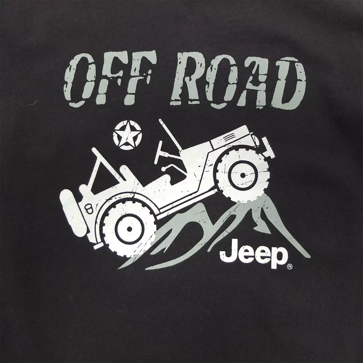 Jeep 男長袖上衣 黑 M