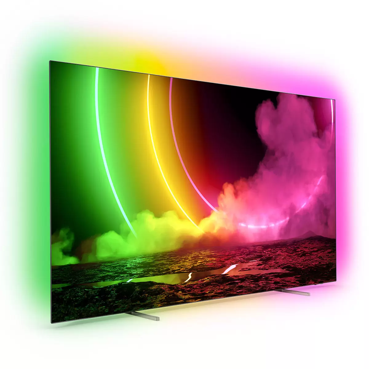 飛利浦 77吋 4K UHD OLED Android 10 顯示器不含視訊盒 77OLED806