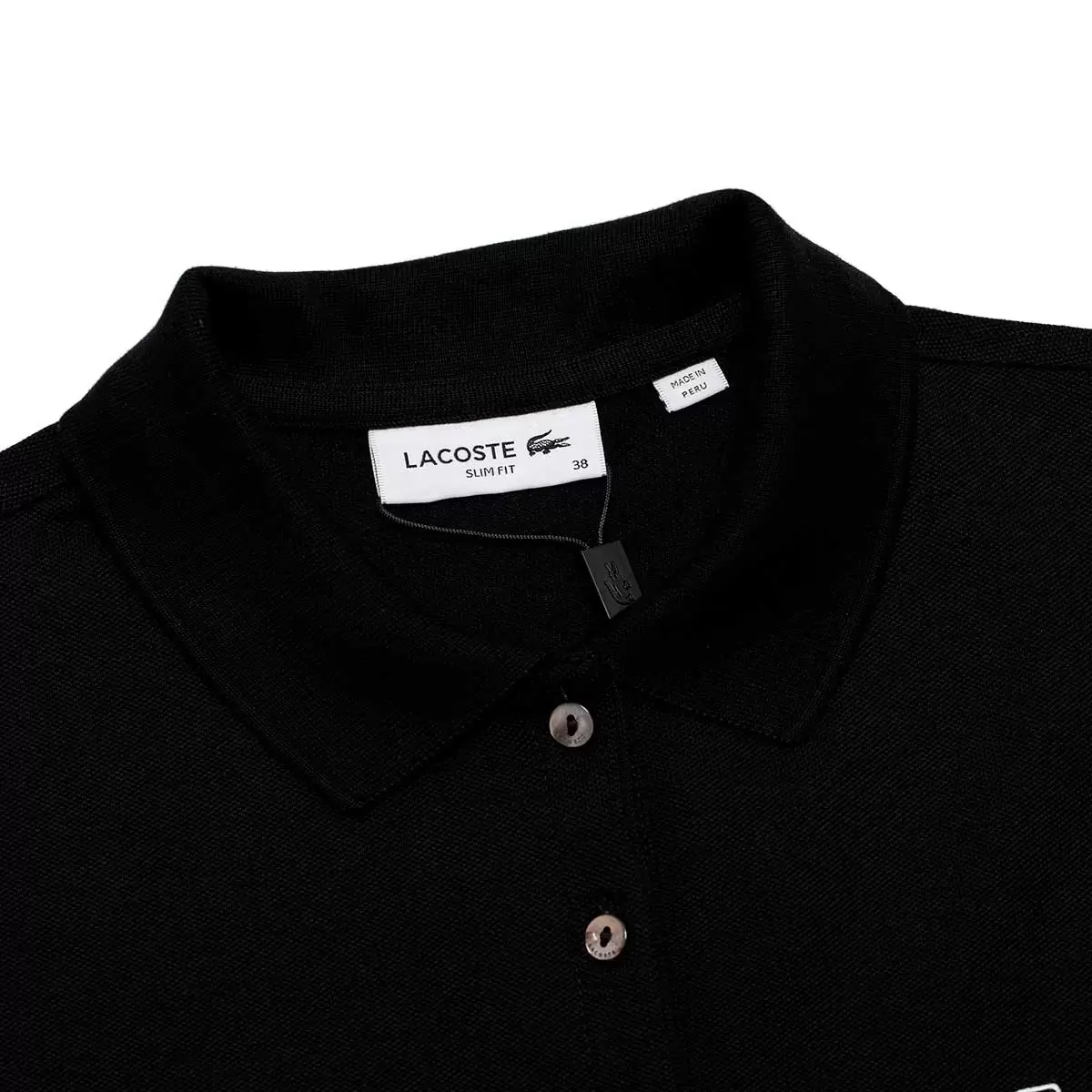 Lacoste 女短袖Polo衫 黑 4