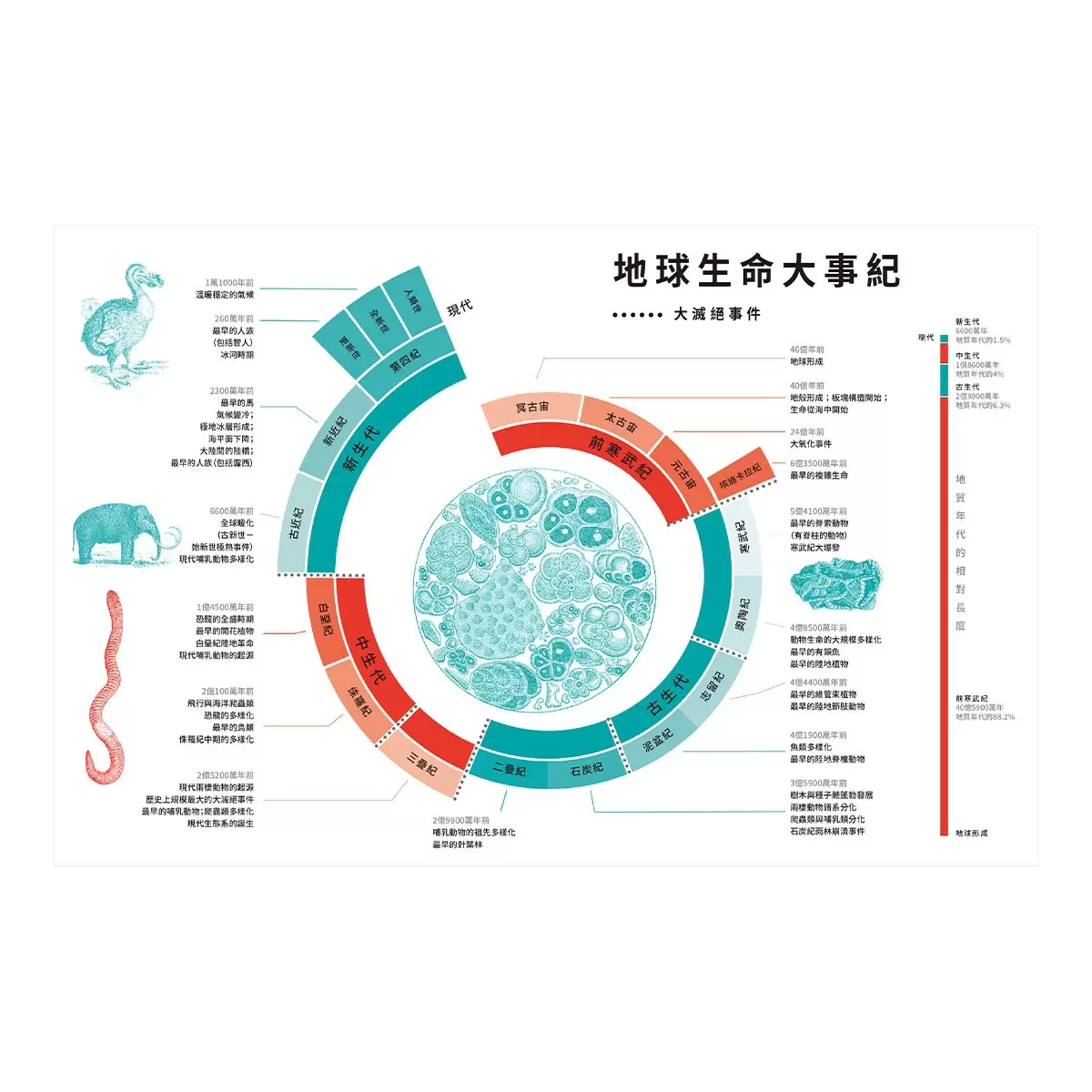 直立猿與牠的奇葩家人：47種影響地球生命史的關鍵生物