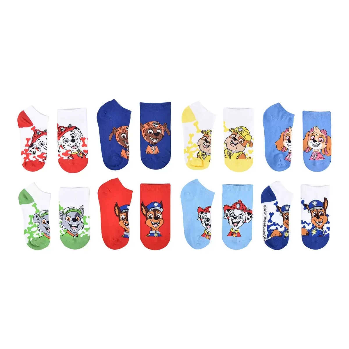 卡通人物兒童襪子八雙組 PAW Patrol Combo 2 8/9.5