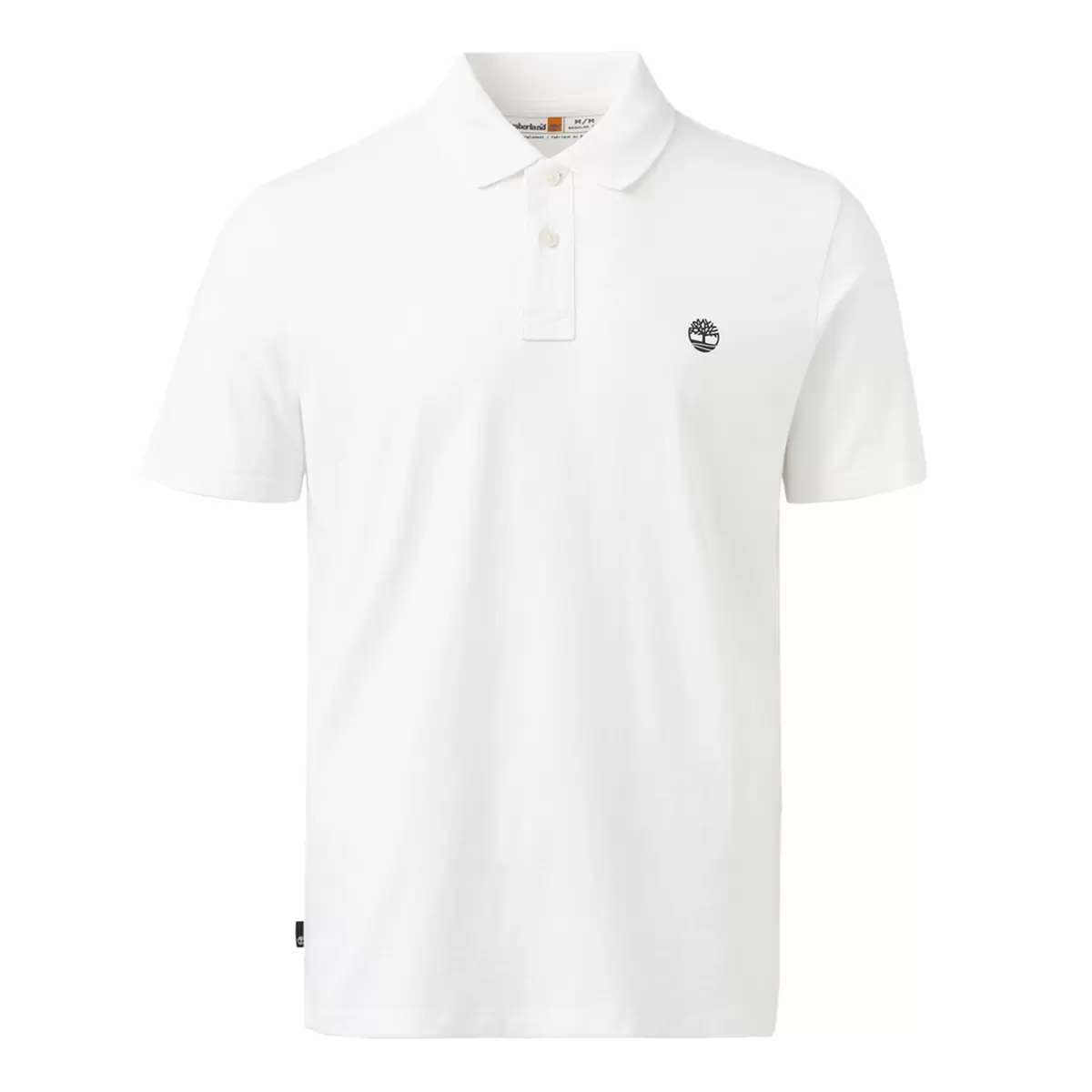 Timberland 男短袖Polo衫 白 XL
