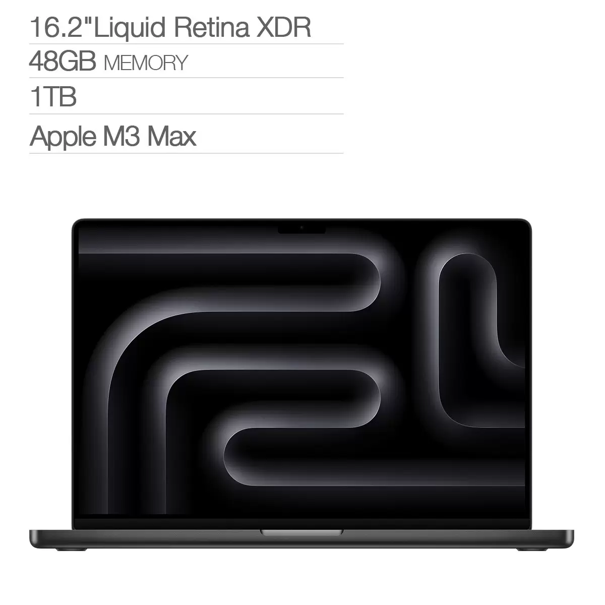 Apple MacBook Pro 16吋 搭配 M3 Max 晶片 16 核心 CPU 40 核心 GPU 1TB SSD