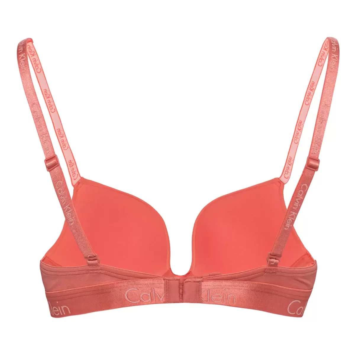 Calvin Klein 女舒適軟鋼圈內衣 兩入組 白色 & 石英粉紅色 34B