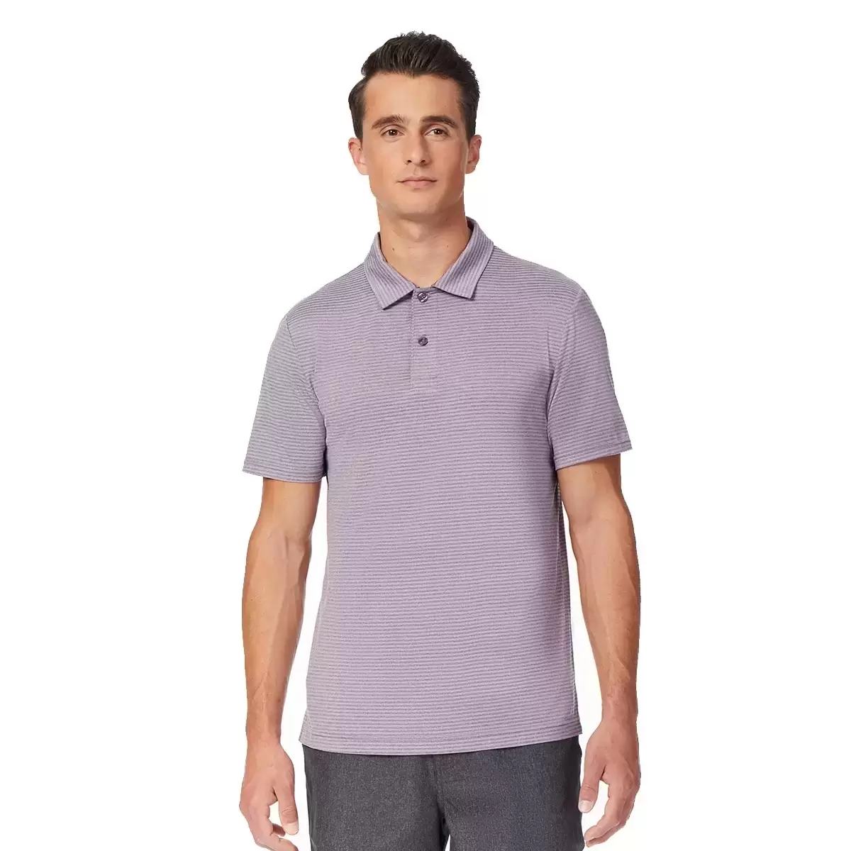 32 Degrees 男Polo衫2件組 深灰 / 紫色組 S