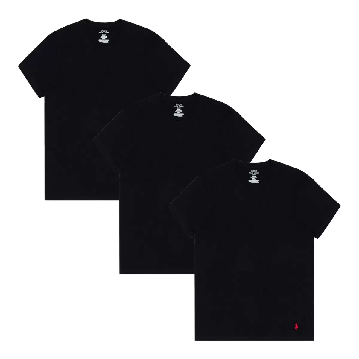 Polo Ralph Lauren 男短袖上衣三件組 黑 S