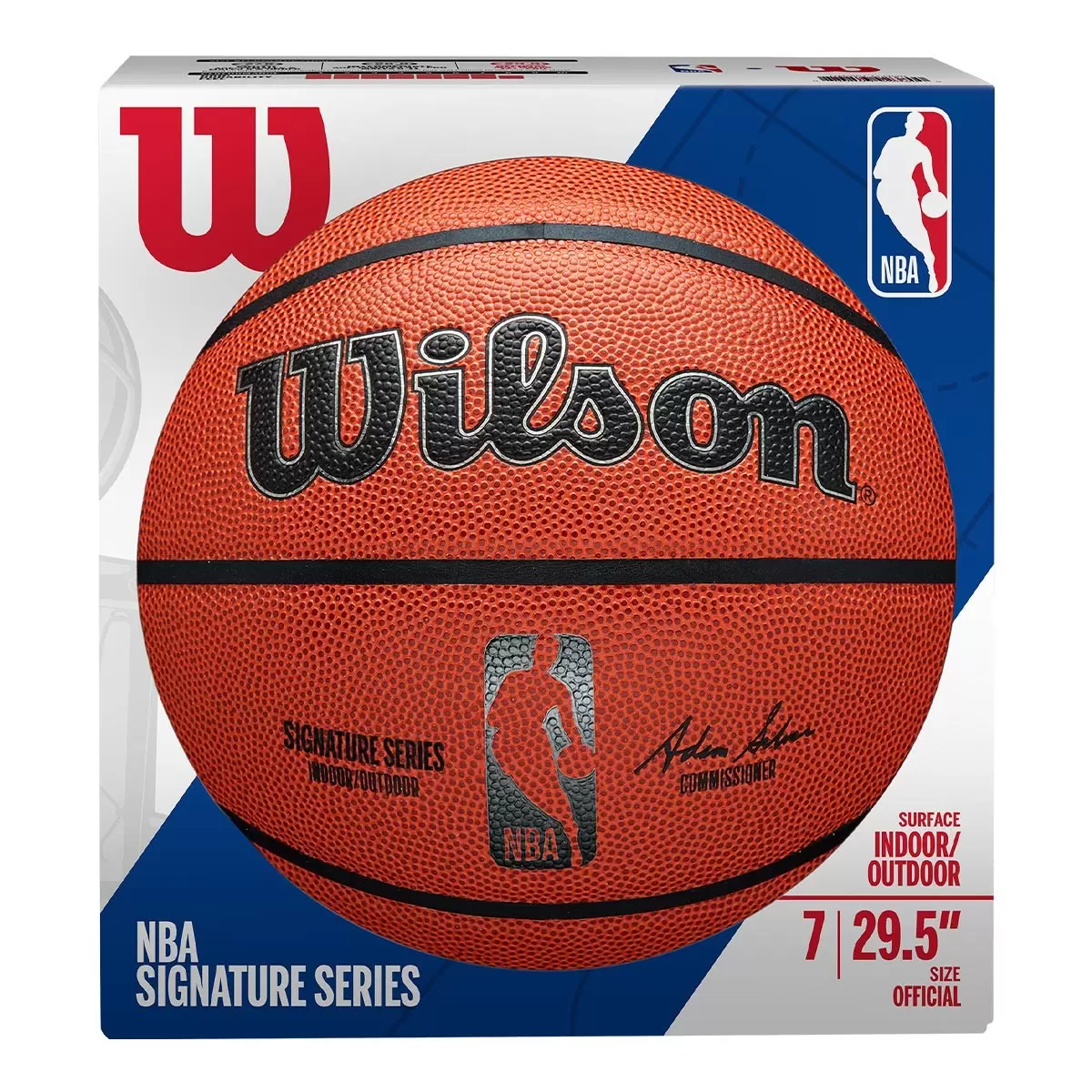 威爾森 合成皮籃球 NBA Signature SZ7 (7號)